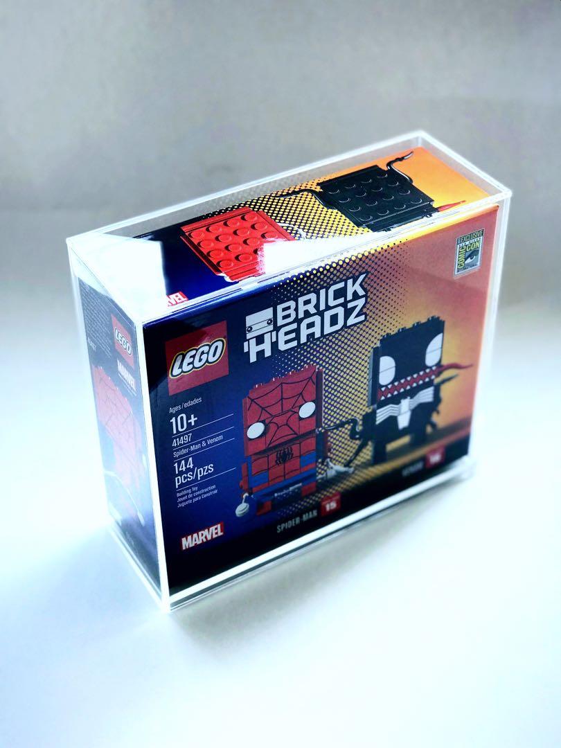 Lego brickheadz best sale spiderman and venom