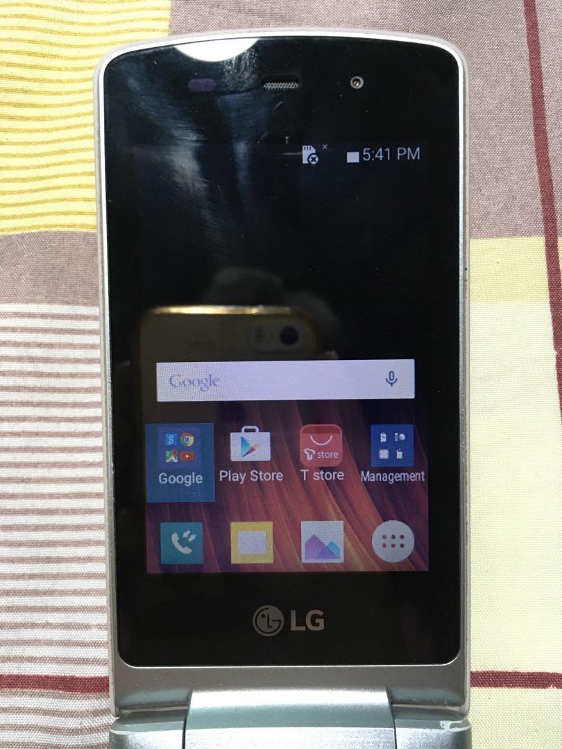 LG Wine Smart Jazz (Android Flip Phone), Mobile Phones & Gadgets