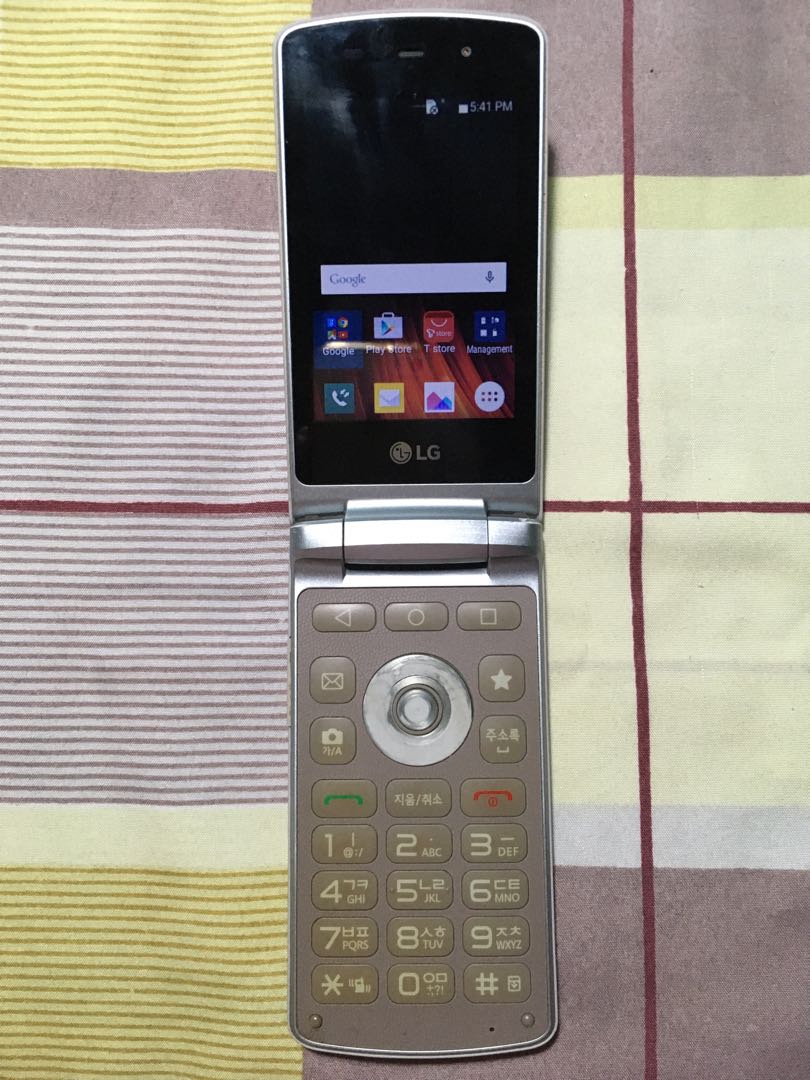 LG Wine Smart Jazz (Android Flip Phone), Mobile Phones & Gadgets