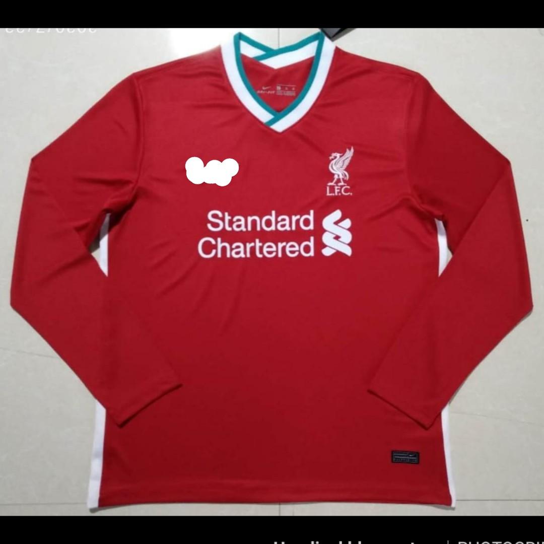 liverpool home long sleeve jersey