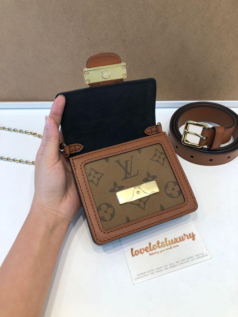 Louis Vuitton LVXLOL Bumbag Dauphine Monogram BB Gold/Silver in