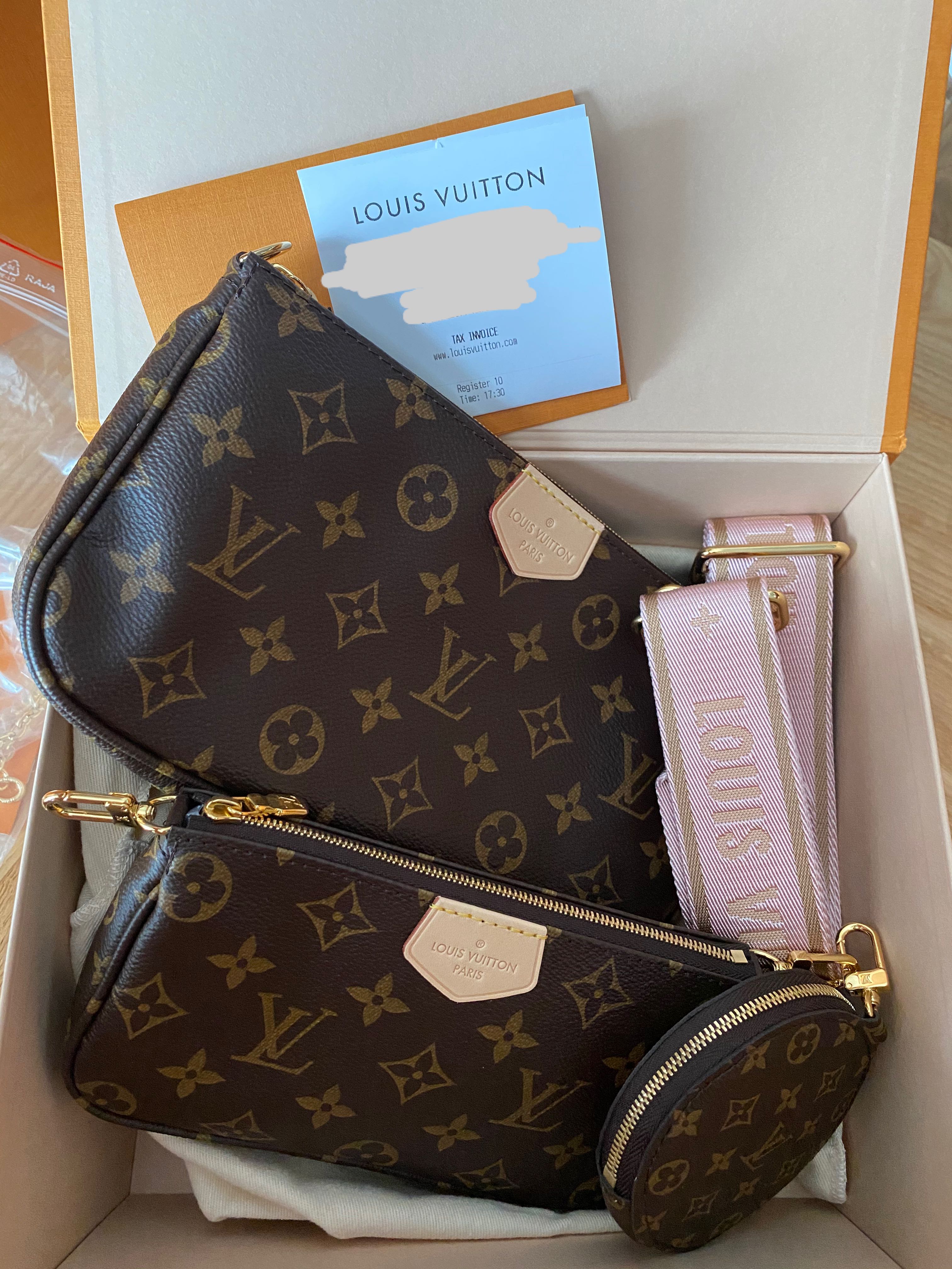 Lv sling new design rm82, Luxury, Bags & Wallets on Carousell