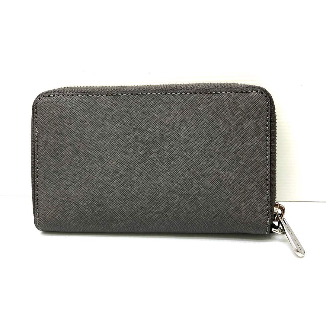 Michael Kors Wristlet Grey Wallet 207008029 Women s Fashion Bags Wallets Purses Pouches on Carousell
