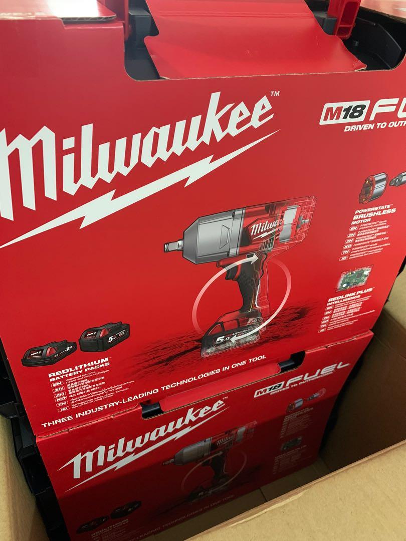 Milwaukee M18 FHIWF12-502X 18V Accu Slagmoersleutel Set (2x Kopen