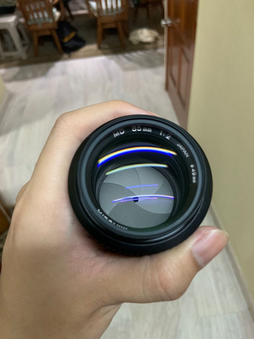 Minolta MD 85mm f2, Photography, Lens & Kits on Carousell