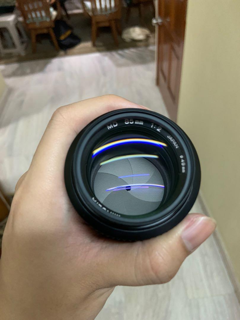 Minolta MD 85mm f2, Photography, Lens & Kits on Carousell