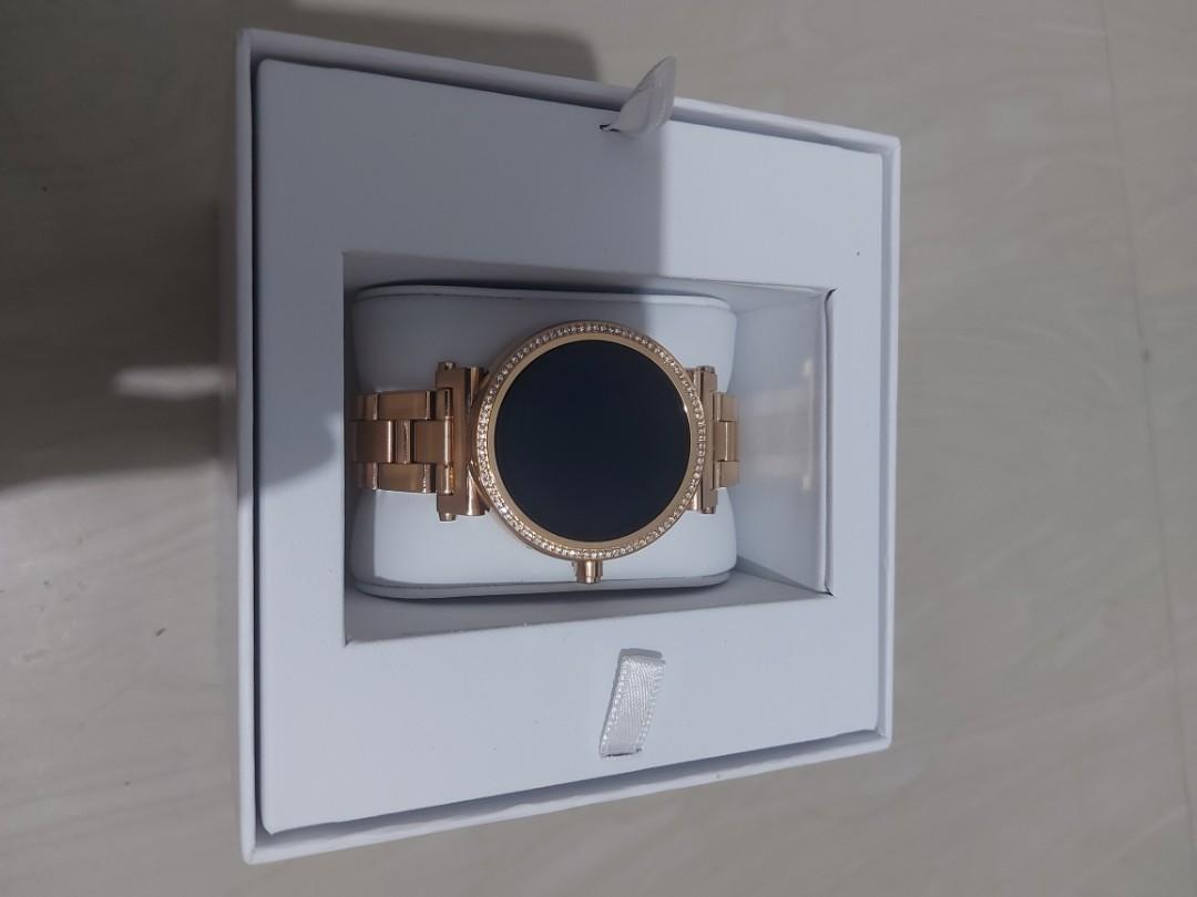 MK Refurbished Sofie Rosegold Smartwatch Women s Fashion Watches