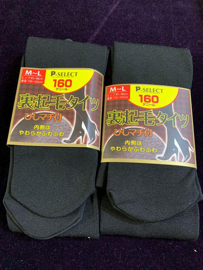 日本 長襪褲 裏起毛 M L 美容 化妝品 頭髮護理 沐浴 身體護理 Carousell