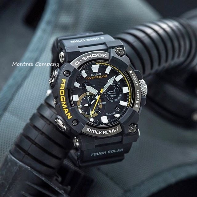 Montres Company 香港註冊公司 28年老店 卡西歐casio Master Of G 第七代蛙frogman 碳纖維防護藍寶石玻璃太陽能光動能六局電波bluetooth 藍牙blue Tooth 藍芽防磁