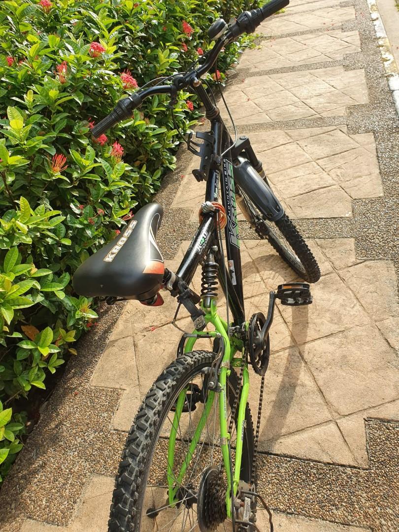 Mountain bike with Dual suspension, Disc brakes and multi gear, Sports