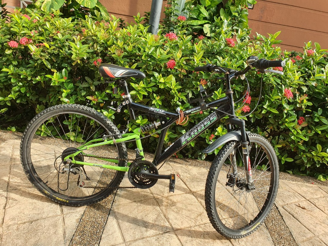 Mountain bike with Dual suspension, Disc brakes and multi gear, Sports