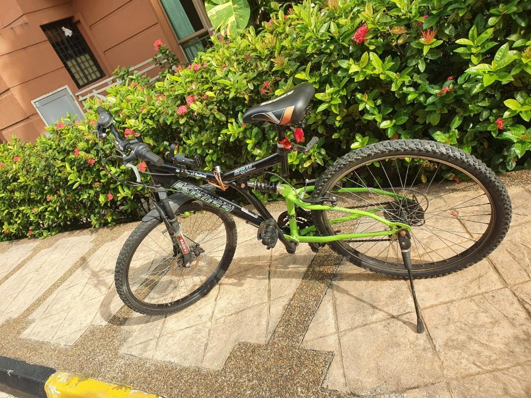 Mountain bike with Dual suspension, Disc brakes and multi gear, Sports