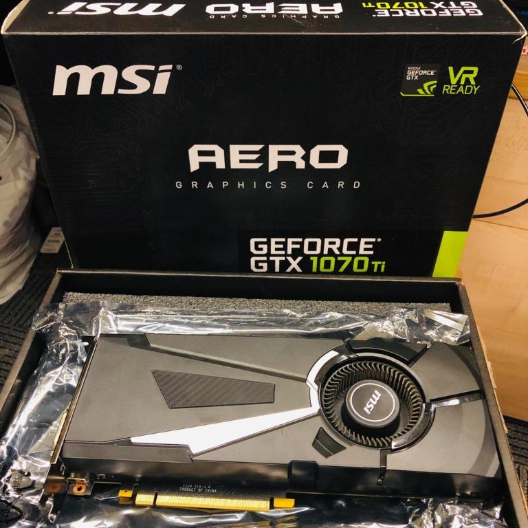 MSI GeForce GTX 1070 Ti AERO 8GB