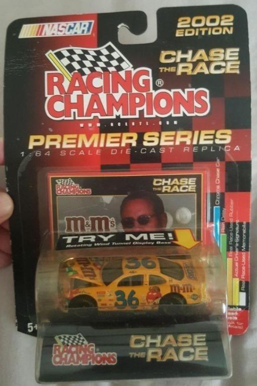 NASCAR M&M diecast transporter truck and race car, Hobbies & Toys, Toys