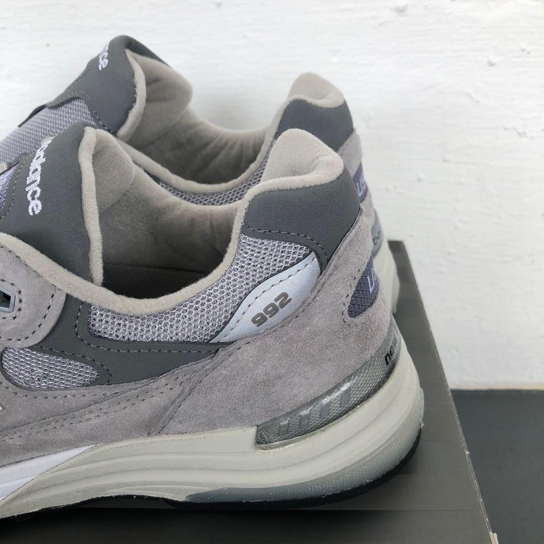 New Balance 992 Grey US8 Men s Fashion Footwear Sneakers on Carousell
