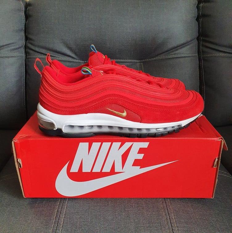nike air max 97 olympic rings pack red