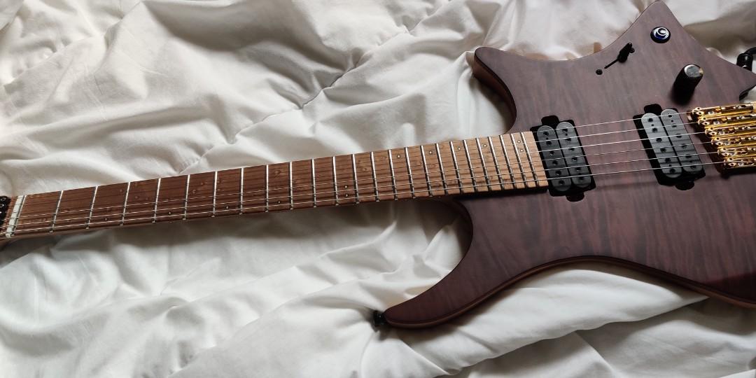 NK headless guitar (strandberg copy), Hobbies & Toys, Music & Media