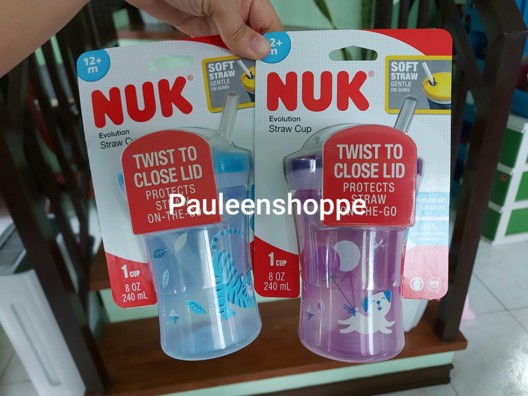 nuk evolution straw cup