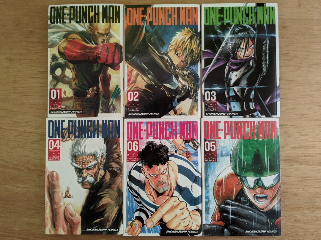 ONE PUNCH MAN Manga Volumes 1 to 6, Hobbies &