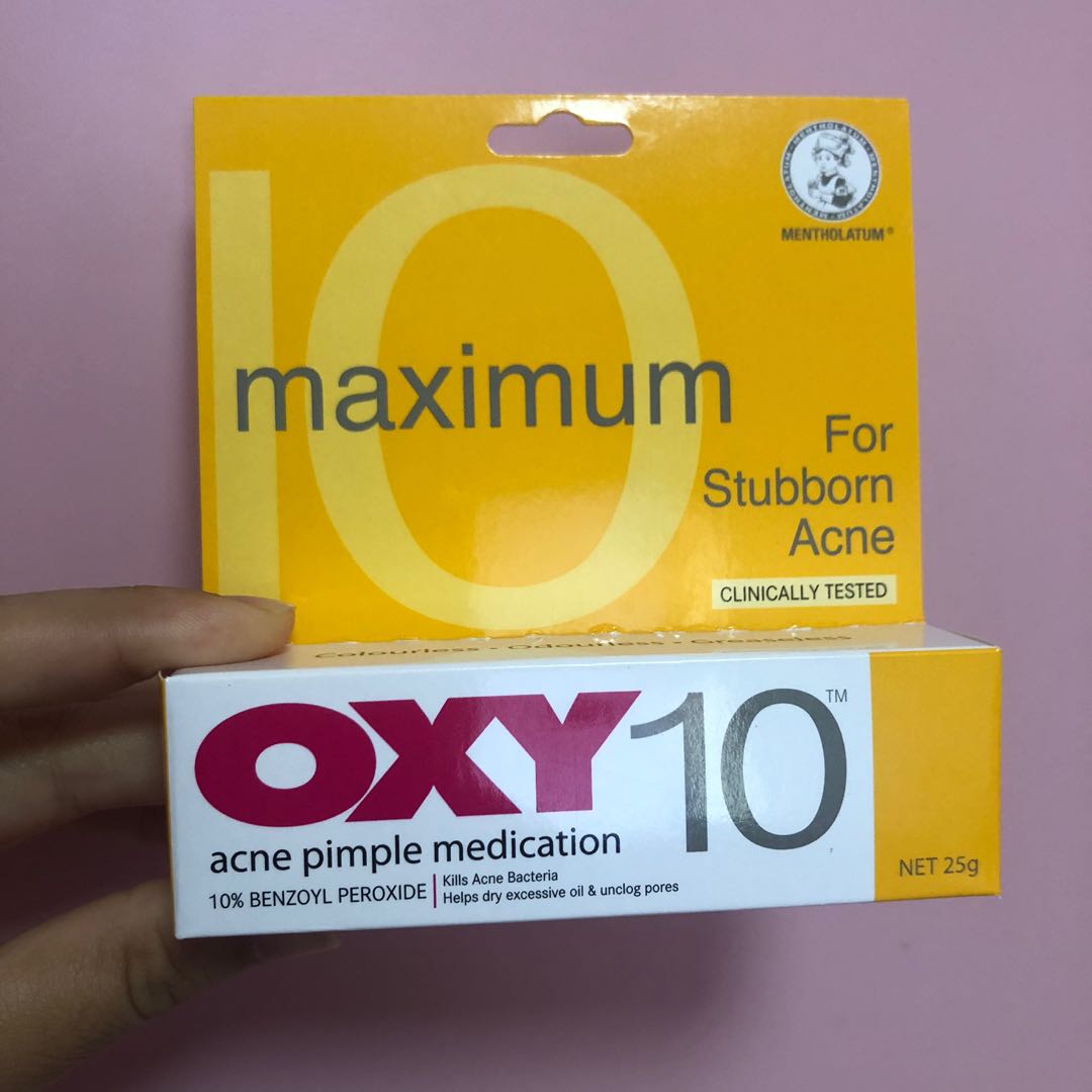 oxy 10 pimple cream