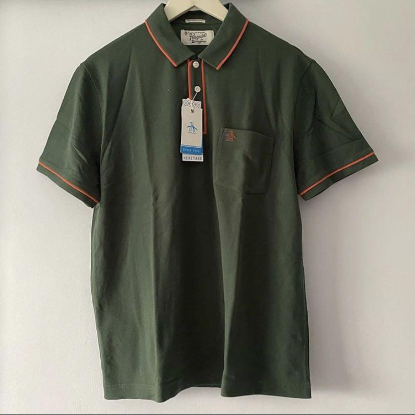 Penguin Heritage Polo Shirt (Olive 