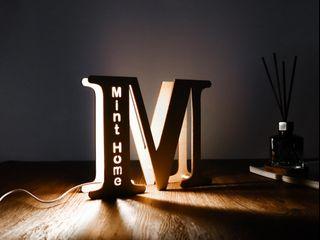 Personalised Alphabet Name Light - Small