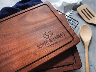 Personalised Chef Hat Chopping Board