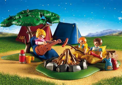 Playmobil 9153 Outdoor Camping Camp with LED Campfire