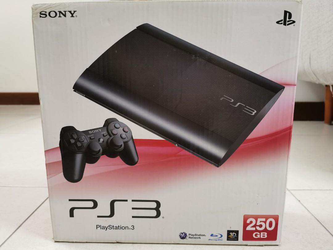 Sony Playstation 3 Super Slim CECH-4206B 250GB Charcoal Black 