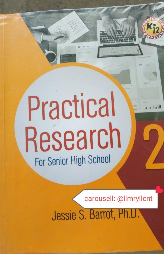 Practical Research 2 For Senior High School By Barrot Hobbies And Toys Books And Magazines 0049