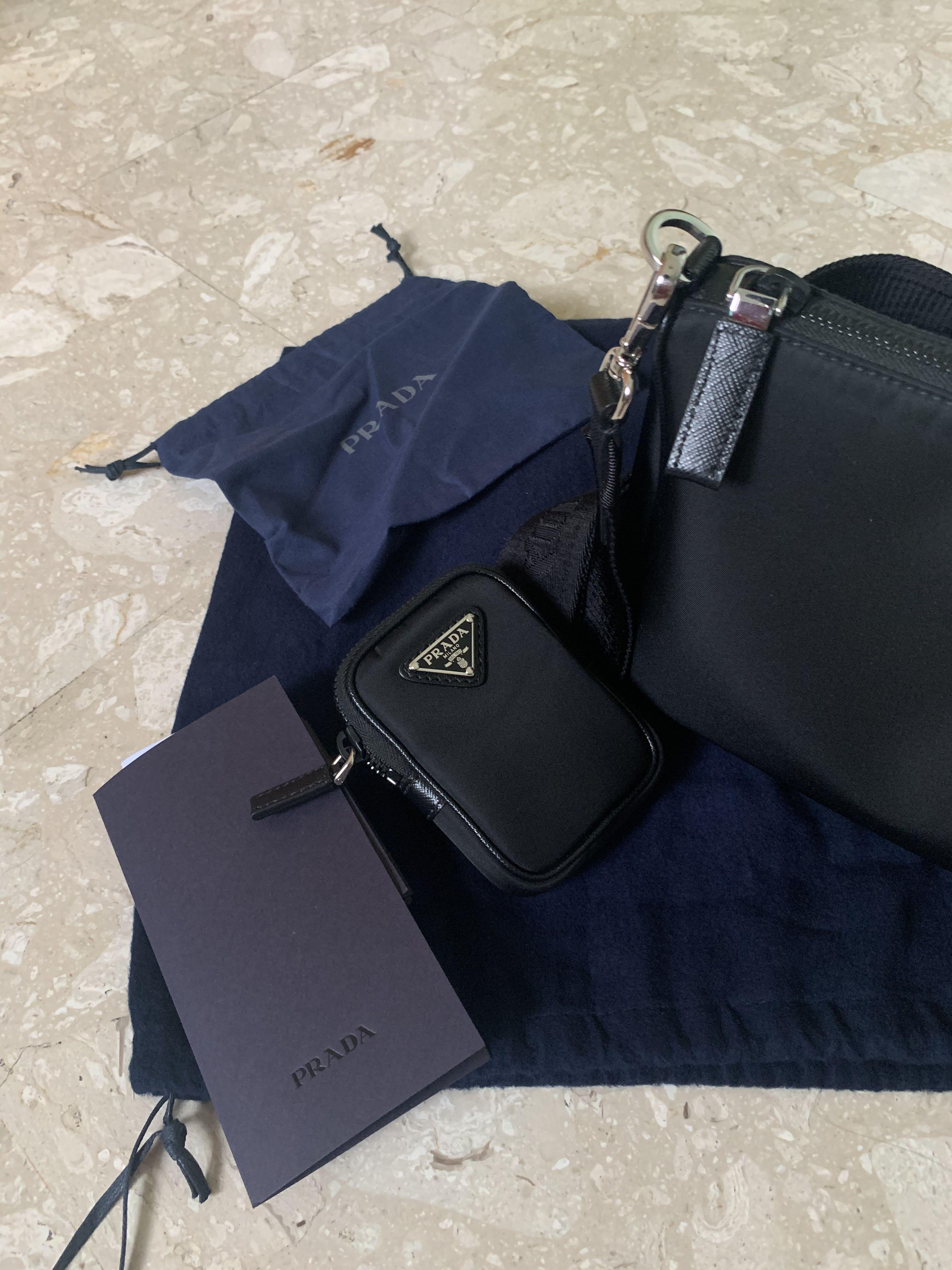 Prada hobo hotsell multi pochette bag