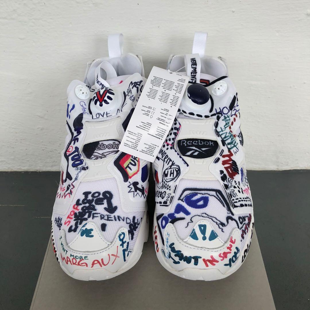 Reebok x vetements new arrivals insta pump