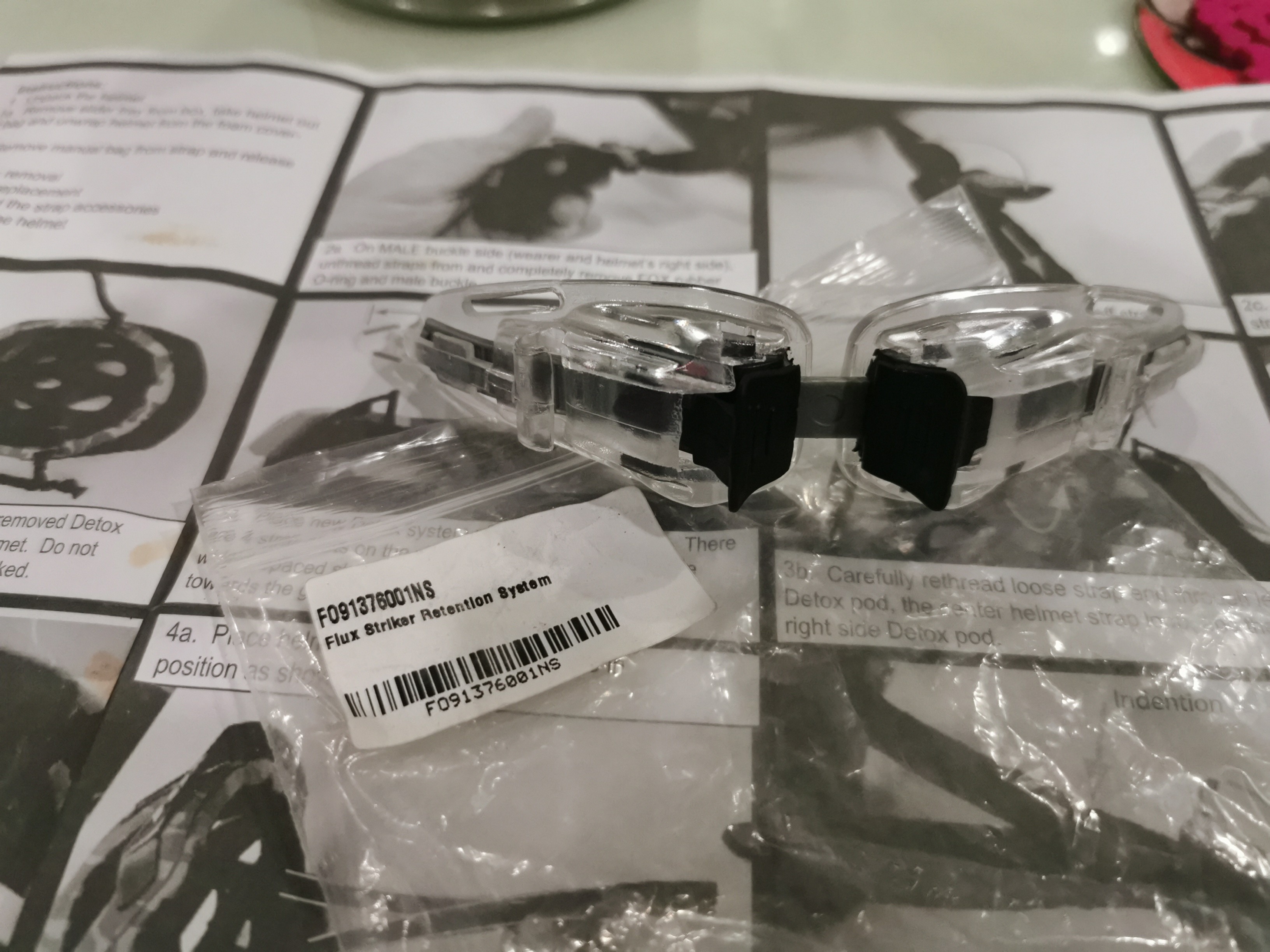 fox flux rear retention system