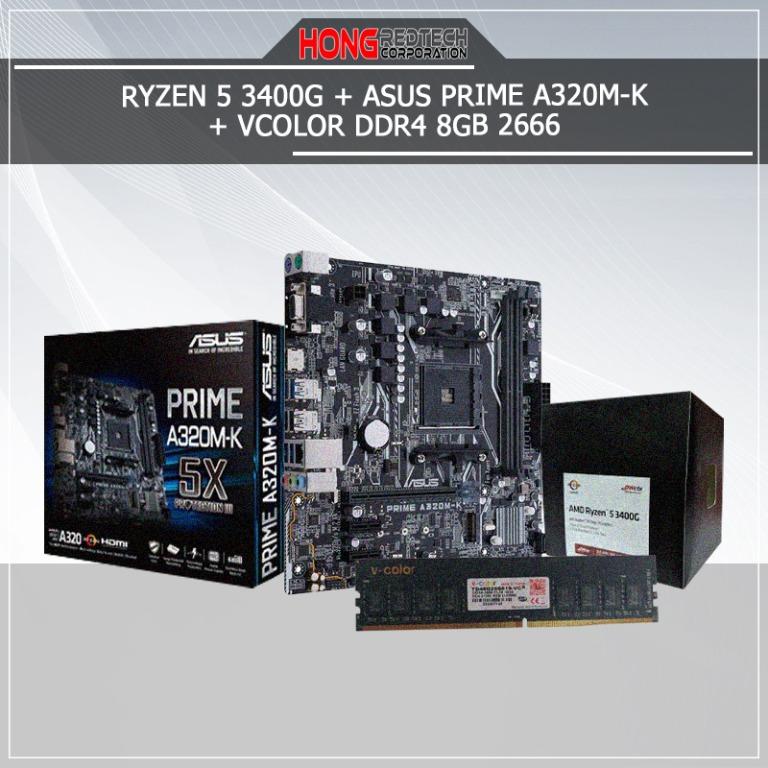 A320m ryzen 5 3400g store