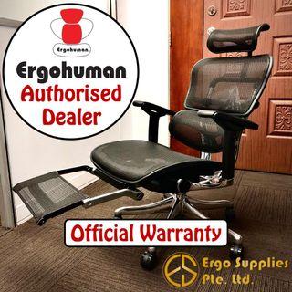SALE!! Ergohuman Plus Elite Official Warranty *Aeron Available Too!*