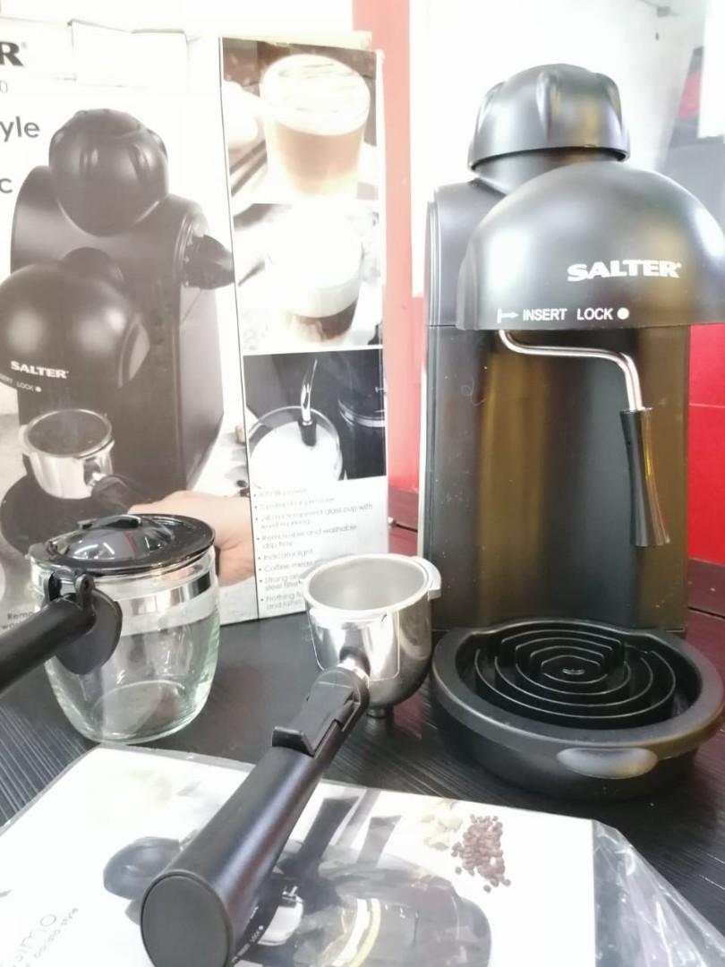  Mr. Coffee ECM20 Steam Espresso Maker, Black: Steam Espresso  Machines: Home & Kitchen
