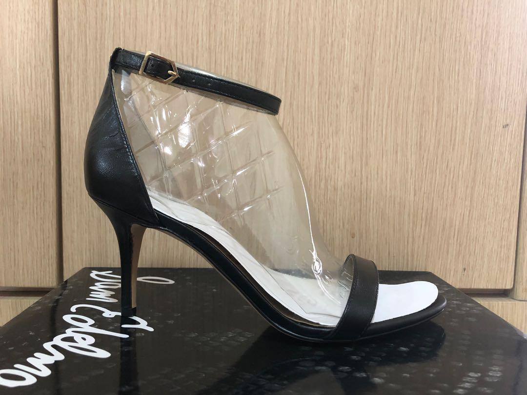 Sam Edelman Patti Sandals Black Leather Women s Fashion Footwear