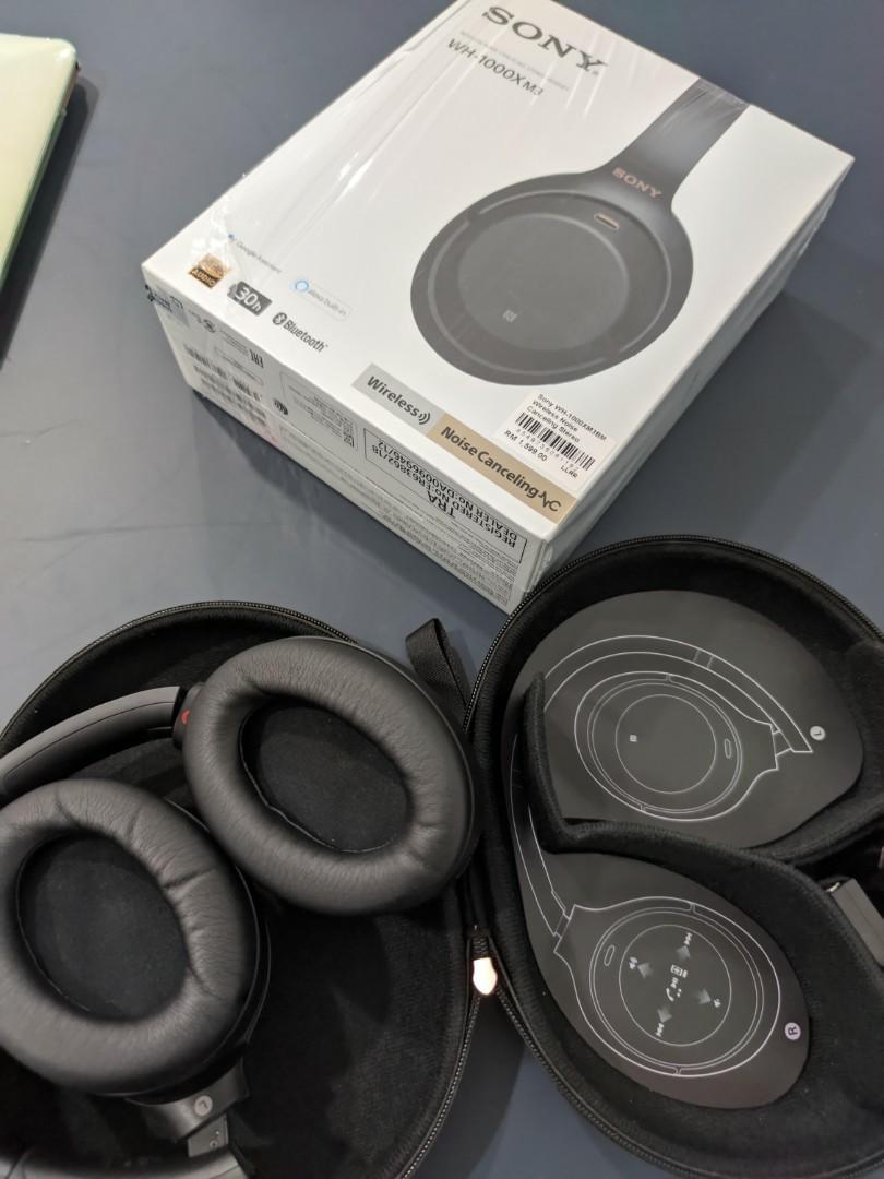 Sony XM3, Audio, Portable Audio Accessories on Carousell