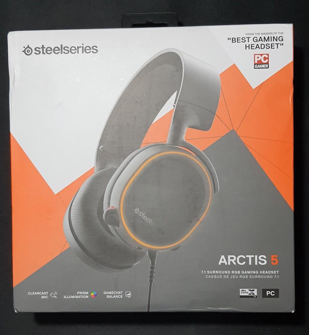 SteelSeries Arctis 5 (2019), Audio, Headphones & Headsets on Carousell