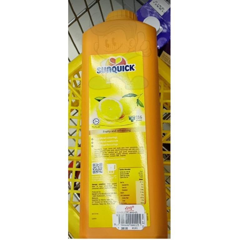 Sunquick Lemon Concentrate 2 L on Carousell