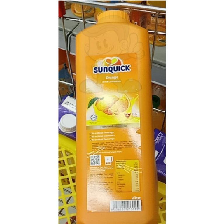 Sunquick Orange Concentrate 2 L, Health & Nutrition, Health Supplements