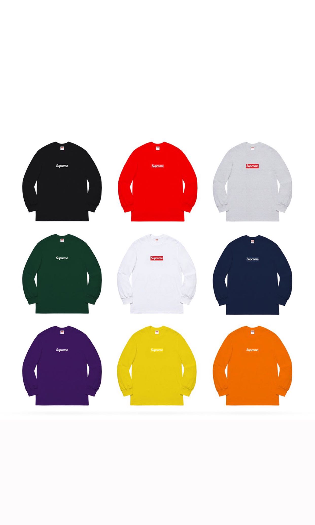 Supreme bogo long sleeve store