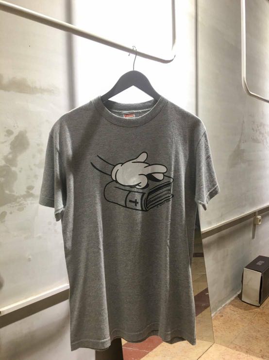 supreme mickey mouse tee