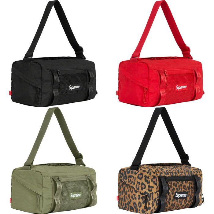 Supreme mini on sale duffle bag fw20