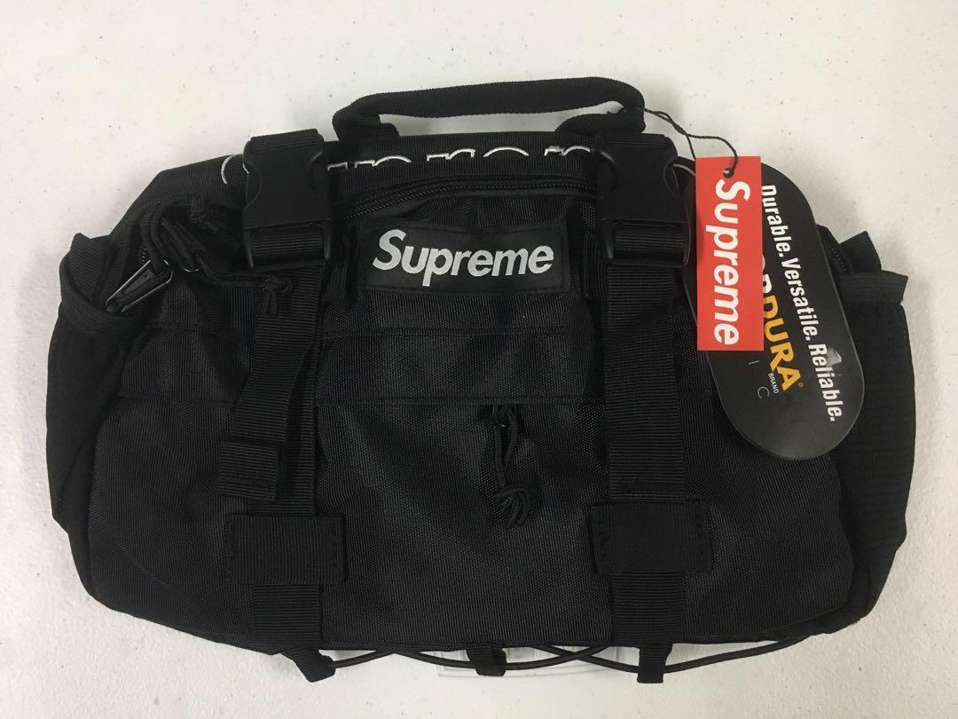 Supreme Waist Bag Belt Bag, Black, Men 