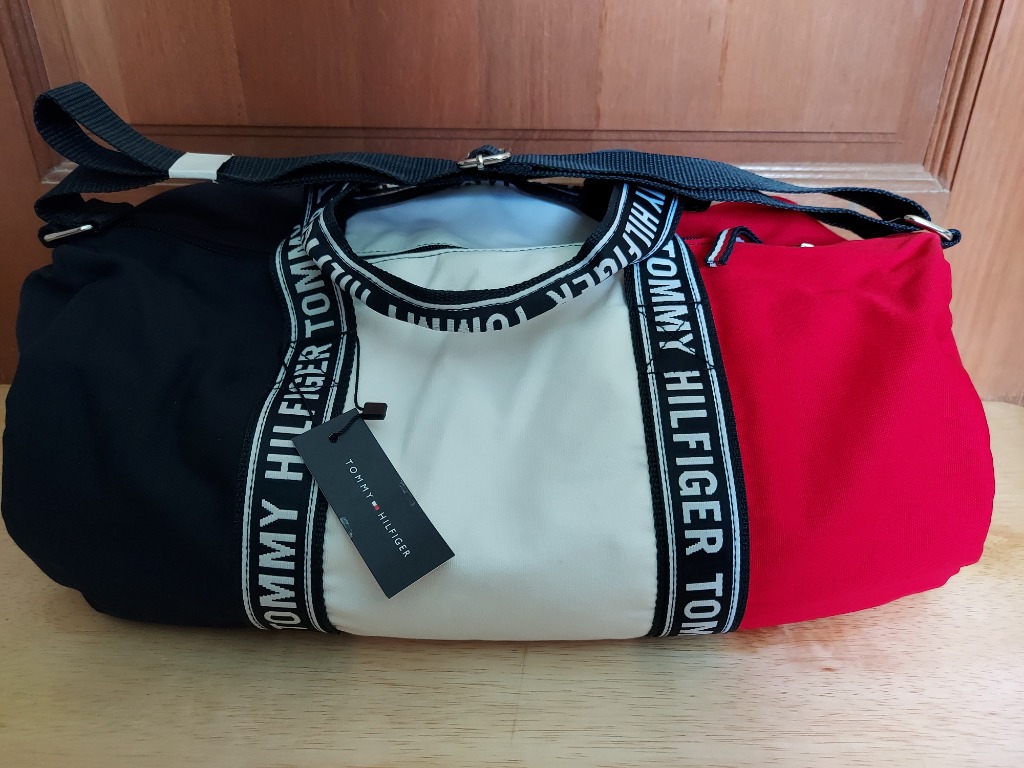 Tommy Hilfiger Mini Duffle Bag - CLASSIC COLOUR, Luxury, Bags & Wallets ...