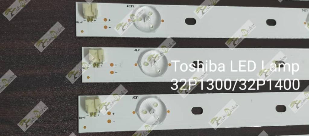 Toshiba 32 Led Tv Backlight Lampu Tv 32p1400 32p2400 32p1300 Electronics Tvs Entertainment Systems On Carousell