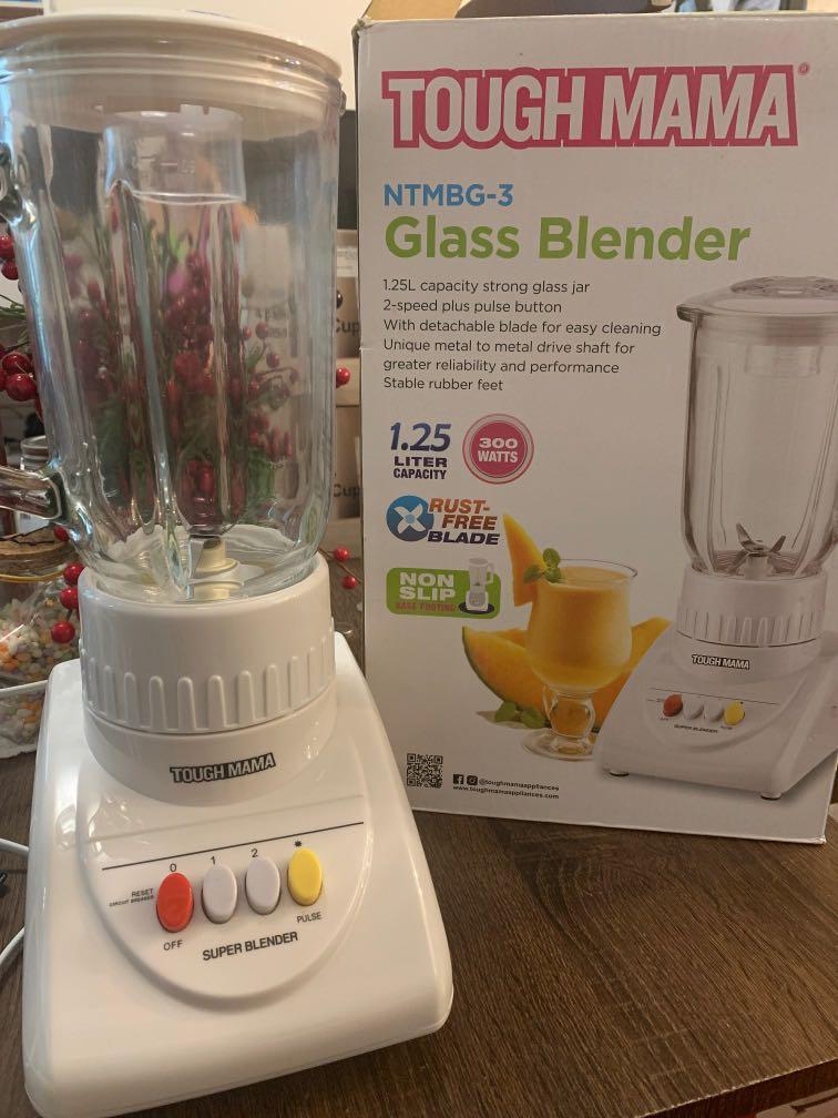 1.25L Glass Blender - Tough Mama Appliances