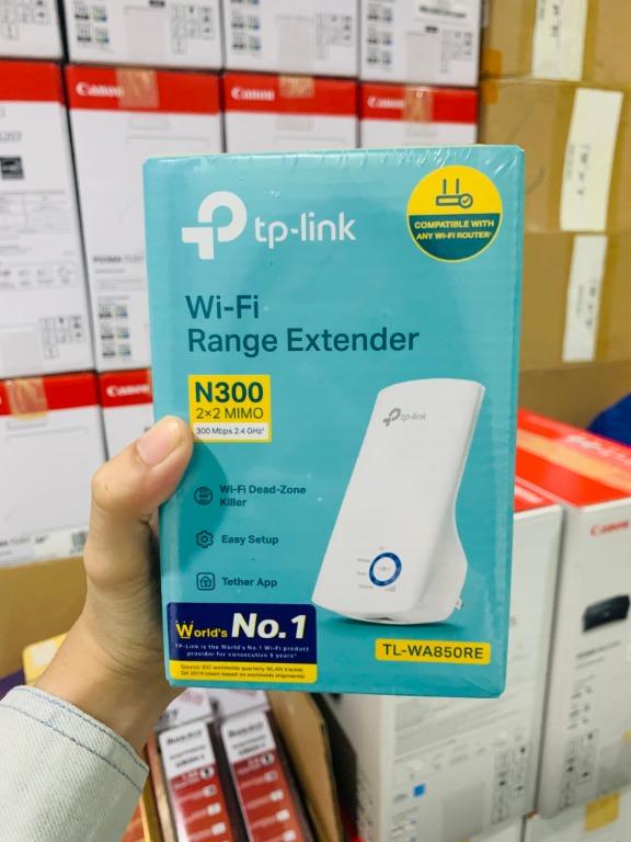 Tp Link Tl Wa850re 300mbps Wi Fi Range Extender Wifi Extender Wifi Booster Wifi Repeater Electronics Computer Parts Accessories On Carousell