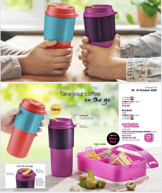 Tupperware Coffee To Go Home Appliances Kitchenware On Carousell